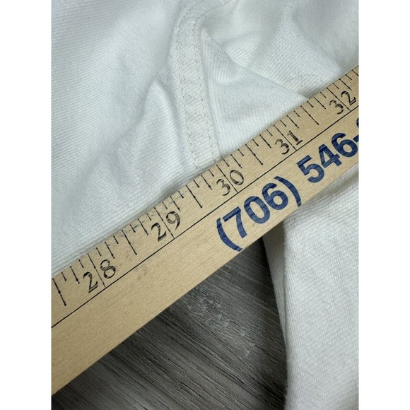 501® LEVI'S® ORIGINAL JEANS‎ In Destructed White Sz 31x30 NWT $128 - Picture 9 of 9
